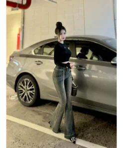 Quần jeans ống loe GNM05